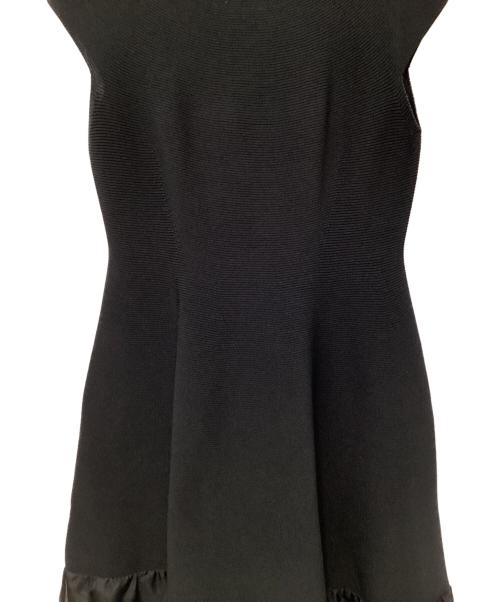 Jolie mignon（ジョリ―ミニョン）jolie mignon (ジョリ―ミニョン) ノースリーブ・キャミソールワンピース ブラック サイズ:記載なしの古着・服飾アイテム