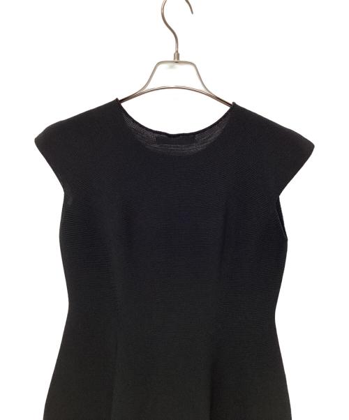 Jolie mignon（ジョリ―ミニョン）jolie mignon (ジョリ―ミニョン) ノースリーブ・キャミソールワンピース ブラック サイズ:記載なしの古着・服飾アイテム