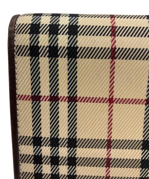 BURBERRY（バーバリー）BURBERRY (バーバリー) 長財布 ベージュ×ブラウンの古着・服飾アイテム