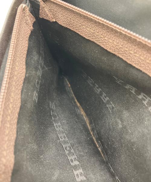 BURBERRY（バーバリー）BURBERRY (バーバリー) 長財布 ベージュ×ブラウンの古着・服飾アイテム