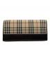 BURBERRY（バーバリー）の古着「長財布」｜ベージュ×ブラウン