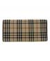 BURBERRY (バーバリー) 長財布 ベージュ×ブラウン：10000円