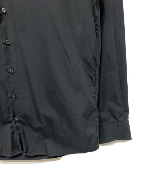 DSQUARED2RED2（ディースクエアード）DSQUARED2RED2 (ディースクエアード) メンズ ロゴプリントシャツ ブラック サイズ:48の古着・服飾アイテム