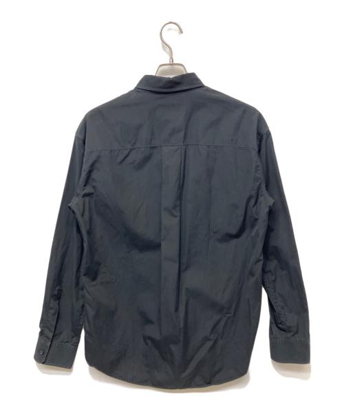 DSQUARED2RED2（ディースクエアード）DSQUARED2RED2 (ディースクエアード) メンズ ロゴプリントシャツ ブラック サイズ:48の古着・服飾アイテム