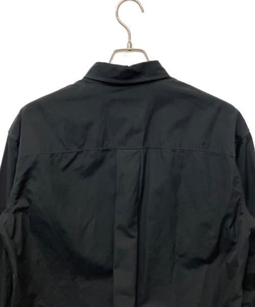 DSQUARED2RED2（ディースクエアード）DSQUARED2RED2 (ディースクエアード) メンズ ロゴプリントシャツ ブラック サイズ:48の古着・服飾アイテム