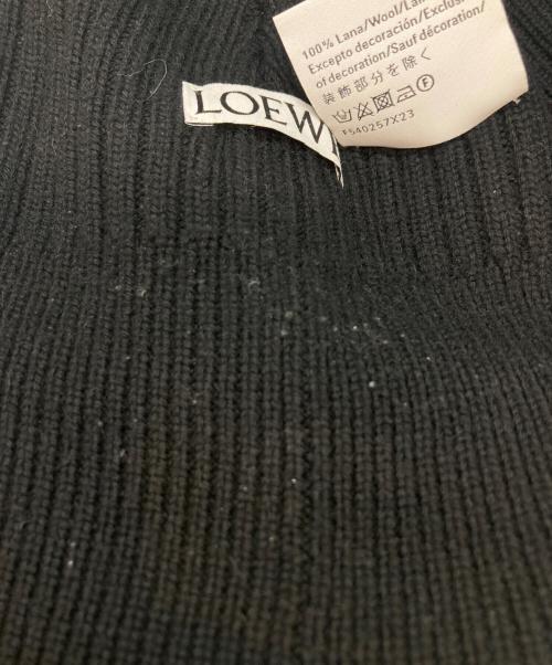 LOEWE（ロエベ）LOEWE (ロエベ) ロゴビーニー ブラックの古着・服飾アイテム