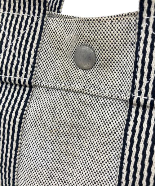 HERMES（エルメス）HERMES (エルメス) キャンバストートバッグ グレーの古着・服飾アイテム