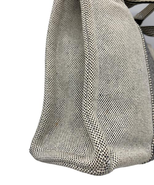 HERMES（エルメス）HERMES (エルメス) キャンバストートバッグ グレーの古着・服飾アイテム