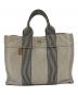 HERMES（エルメス）の古着「キャンバストートバッグ」｜グレー