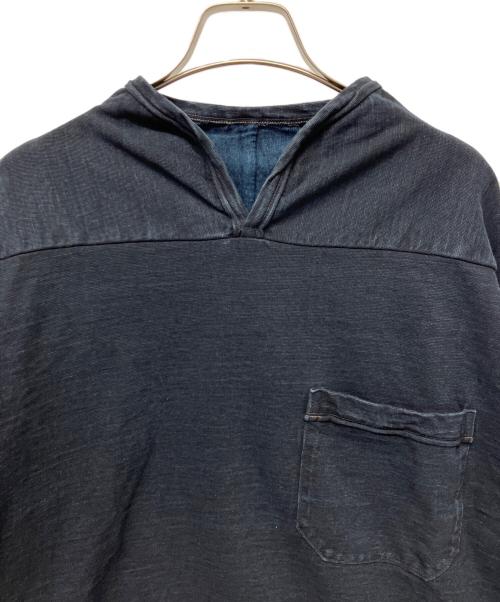 45R（フォーティファイブ・アール）45R (フォーティファイブ・アール) ロングスリーブTシャツ インディゴ サイズ:4の古着・服飾アイテム