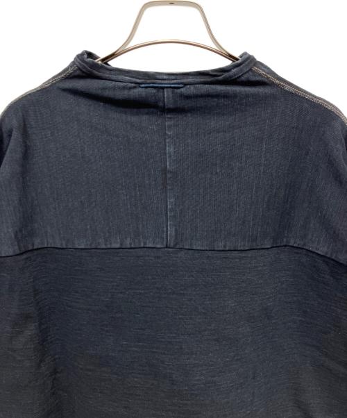 45R（フォーティファイブ・アール）45R (フォーティファイブ・アール) ロングスリーブTシャツ インディゴ サイズ:4の古着・服飾アイテム