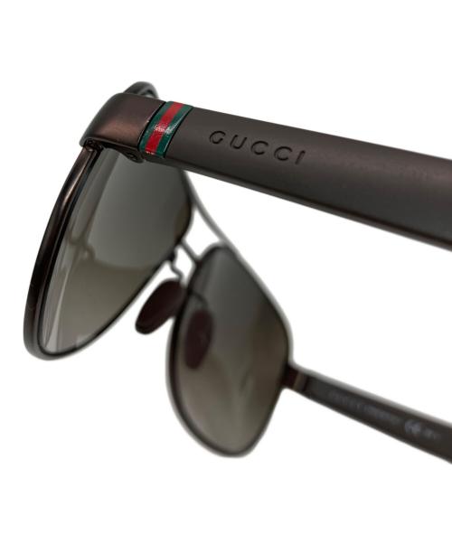 GUCCI（グッチ）GUCCI (グッチ) サングラス ブラウンの古着・服飾アイテム