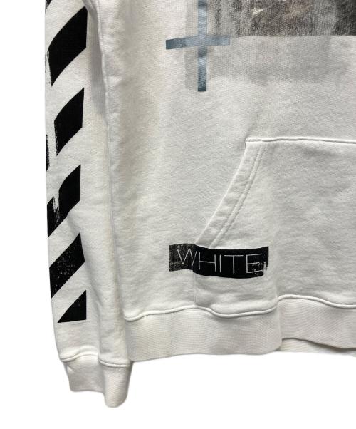 OFFWHITE（オフホワイト）OFFWHITE (オフホワイト) プルオーバーパーカー ホワイト サイズ:Sの古着・服飾アイテム