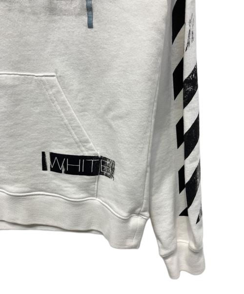 OFFWHITE（オフホワイト）OFFWHITE (オフホワイト) プルオーバーパーカー ホワイト サイズ:Sの古着・服飾アイテム