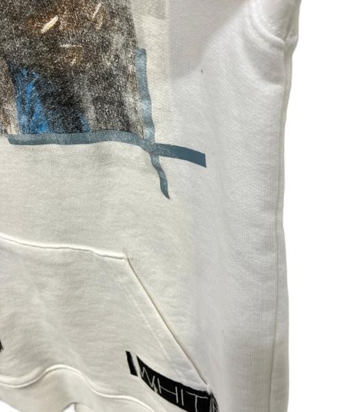 OFFWHITE（オフホワイト）OFFWHITE (オフホワイト) プルオーバーパーカー ホワイト サイズ:Sの古着・服飾アイテム