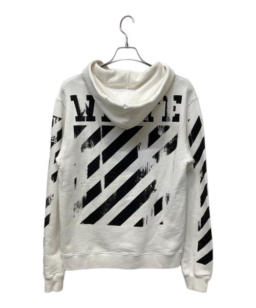 OFFWHITE（オフホワイト）OFFWHITE (オフホワイト) プルオーバーパーカー ホワイト サイズ:Sの古着・服飾アイテム