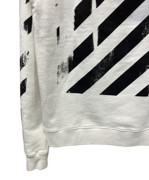 OFFWHITE（オフホワイト）OFFWHITE (オフホワイト) プルオーバーパーカー ホワイト サイズ:Sの古着・服飾アイテム