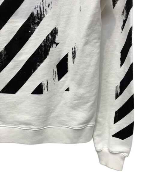 OFFWHITE（オフホワイト）OFFWHITE (オフホワイト) プルオーバーパーカー ホワイト サイズ:Sの古着・服飾アイテム