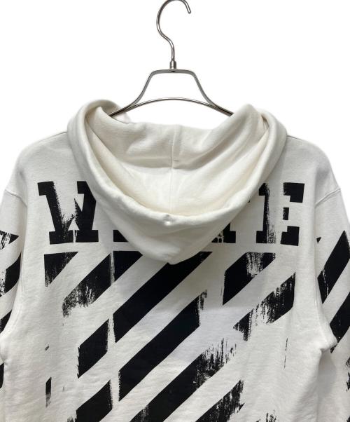OFFWHITE（オフホワイト）OFFWHITE (オフホワイト) プルオーバーパーカー ホワイト サイズ:Sの古着・服飾アイテム
