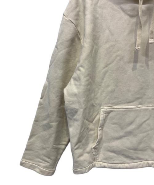 stussy（ステューシー）stussy (ステューシー) No Vacancy Inn (ノーバカンシーイン) プルオーバーパーカー アイボリー サイズ:Mの古着・服飾アイテム