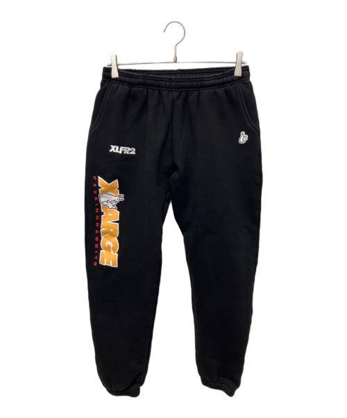X-LARGE（エクストララージ）X-LARGE (エクストララージ) スウェットパンツ ブラック サイズ:Mの古着・服飾アイテム