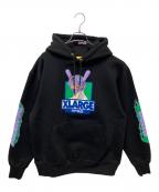 X-LARGEエクストララージ）の古着「プルオーバーパーカー」｜ブラック