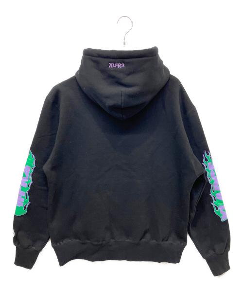 X-LARGE（エクストララージ）X-LARGE (エクストララージ) プルオーバーパーカー ブラック サイズ:Lの古着・服飾アイテム