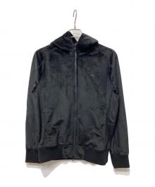 1piu1uguale3（ウノピュウノウグァーレトレ）の古着「ベロアジャージ」｜ブラック