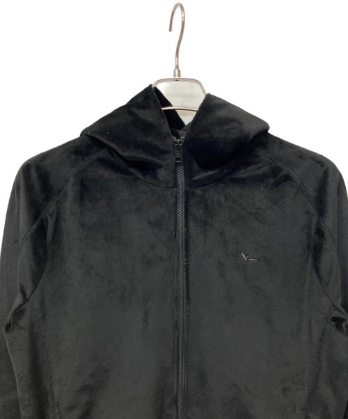 1piu1uguale3（ウノピュウノウグァーレトレ）1piu1uguale3 (ウノピュウノウグァーレトレ) ベロアジャージ ブラック サイズ:Vの古着・服飾アイテム