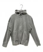 1piu1uguale3ウノピュウノウグァーレトレ）の古着「ジップパーカー」｜グレー