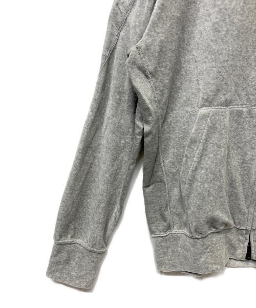 1piu1uguale3（ウノピュウノウグァーレトレ）1piu1uguale3 (ウノピュウノウグァーレトレ) ジップパーカー グレー サイズ:6の古着・服飾アイテム