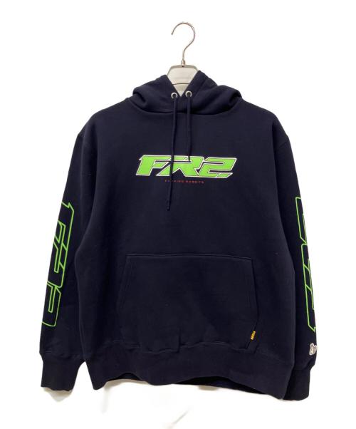 FR2（エフアールツー）FR2 (エフアールツー) プルオーバーパーカー ネイビー サイズ:Mの古着・服飾アイテム