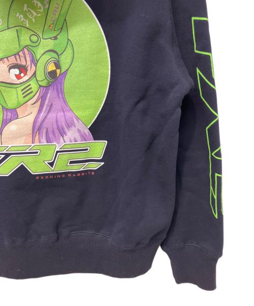 FR2（エフアールツー）FR2 (エフアールツー) プルオーバーパーカー ネイビー サイズ:Mの古着・服飾アイテム