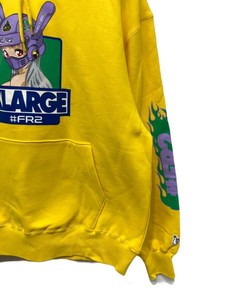 X-LARGE（エクストララージ）X-LARGE (エクストララージ) FR2 (エフアールツー) プルオーバーパーカー イエロー サイズ:Lの古着・服飾アイテム