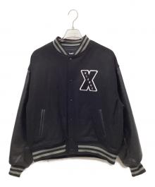 X-LARGE（エクストララージ）の古着「OG VARSITY JACKET」｜ブラック