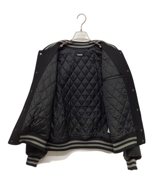 X-LARGE（エクストララージ）X-LARGE (エクストララージ) OG VARSITY JACKET ブラック サイズ:Mの古着・服飾アイテム