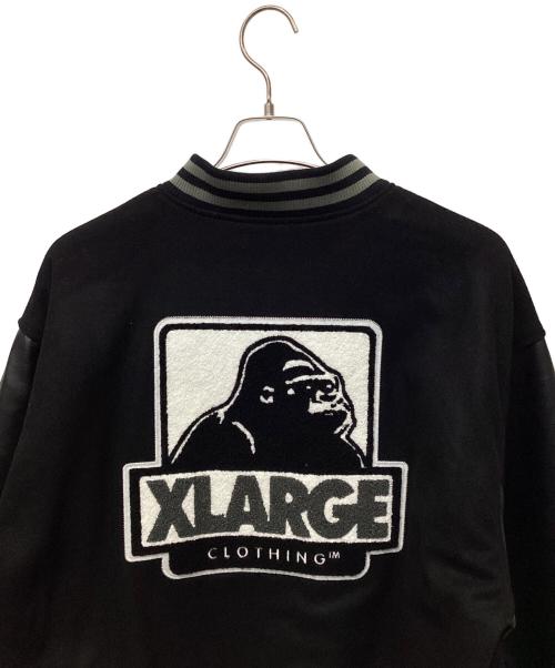 X-LARGE（エクストララージ）X-LARGE (エクストララージ) OG VARSITY JACKET ブラック サイズ:Mの古着・服飾アイテム