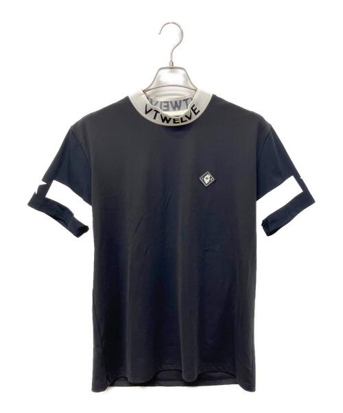 VTWELVWE（ヴィ・トゥエルヴ）VTWELVWE (ヴィ・トゥエルヴ) ゴルフウェア(トップス) ブラック サイズ:Lの古着・服飾アイテム