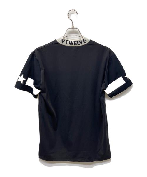 VTWELVWE（ヴィ・トゥエルヴ）VTWELVWE (ヴィ・トゥエルヴ) ゴルフウェア(トップス) ブラック サイズ:Lの古着・服飾アイテム
