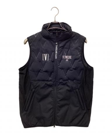中古・古着通販】V12 (ヴィトゥエルブ) ベスト ブラック サイズ:L