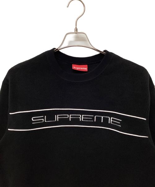 SUPREME（シュプリーム）Supreme (シュプリーム) フリースジャケット ブラック サイズ:Mの古着・服飾アイテム