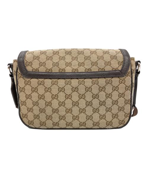GUCCI（グッチ）GUCCI (グッチ) ショルダーバッグ ブラウンの古着・服飾アイテム
