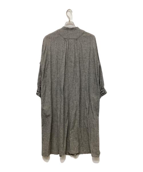 オオカミとフクロウ（オオカミトフクロウ）オオカミとフクロウ (オオカミトフクロウ) 長袖ワンピース グレー サイズ:Freeの古着・服飾アイテム