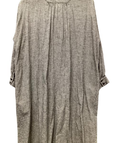 オオカミとフクロウ（オオカミトフクロウ）オオカミとフクロウ (オオカミトフクロウ) 長袖ワンピース グレー サイズ:Freeの古着・服飾アイテム