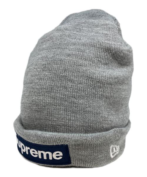 SUPREME（シュプリーム）SUPREME (シュプリーム) ニット帽 グレーの古着・服飾アイテム