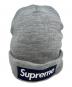 SUPREME (シュプリーム) ニット帽 グレー：8000円