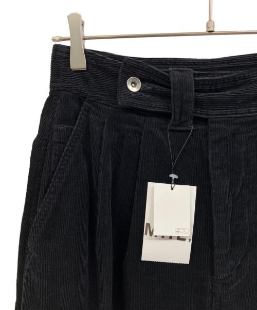 MHL（エムエイチエル）MHL (エムエイチエル) コーデュロイスカート ブラック サイズ:1 未使用品の古着・服飾アイテム