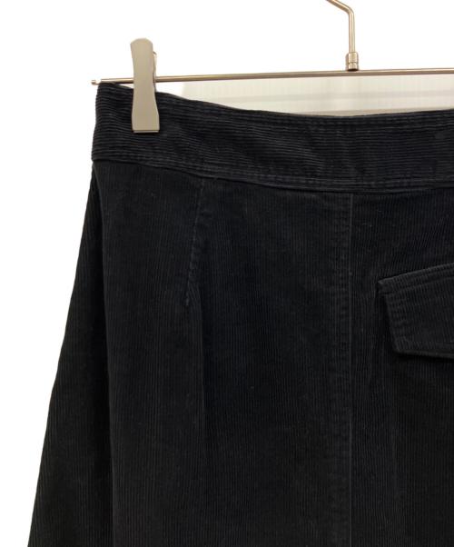 MHL（エムエイチエル）MHL (エムエイチエル) コーデュロイスカート ブラック サイズ:1 未使用品の古着・服飾アイテム