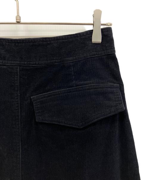 MHL（エムエイチエル）MHL (エムエイチエル) コーデュロイスカート ブラック サイズ:1 未使用品の古着・服飾アイテム