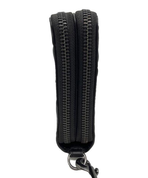 COACH（コーチ）COACH (コーチ) ラウンドファスナー財布 ブラックの古着・服飾アイテム